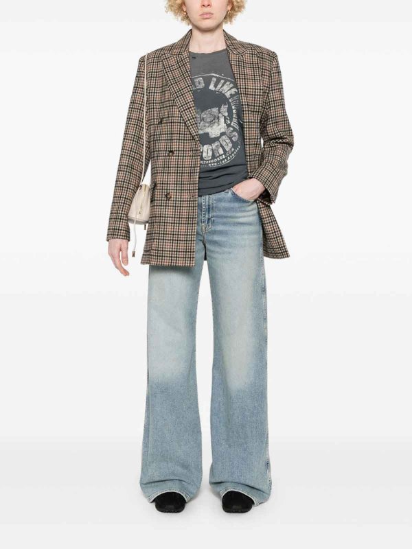 The Best Shops SEVEN: straight leg jeans - Wide leg fight jeans