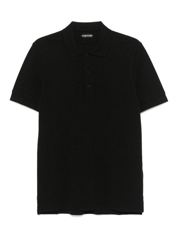 TOM FORD: Poloshirts - Poloshirt - Schwarz