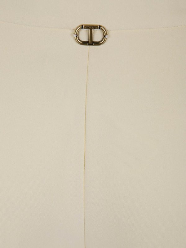 TWINSET: straight leg jeans online - Straight pants