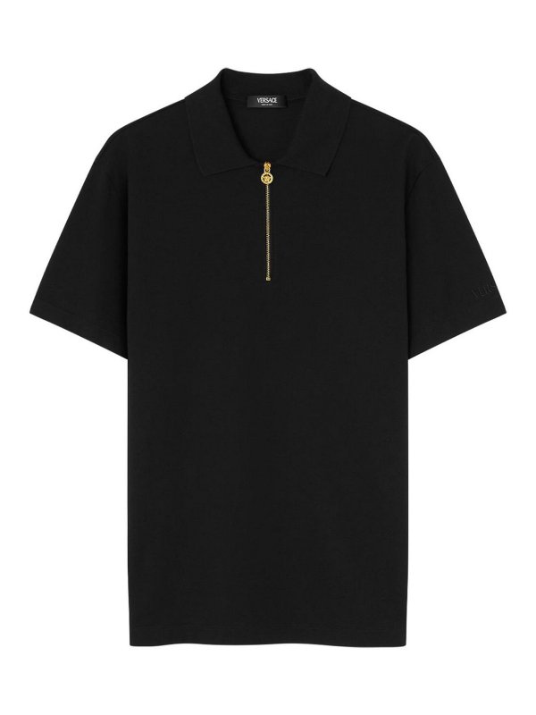 VERSACE: Poloshirts - Poloshirt - Schwarz