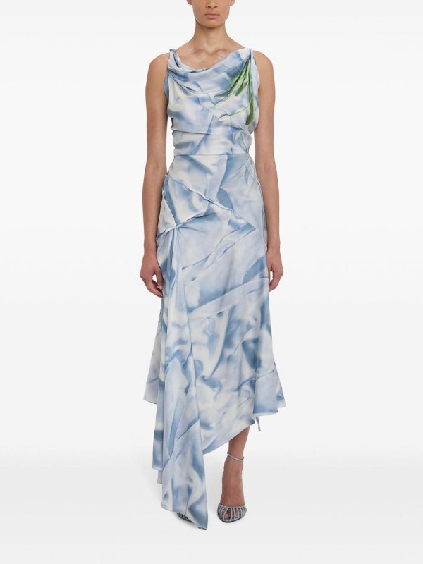 The Best Shops VICTORIA BECKHAM: maxi dresses - Asymmetric short dress