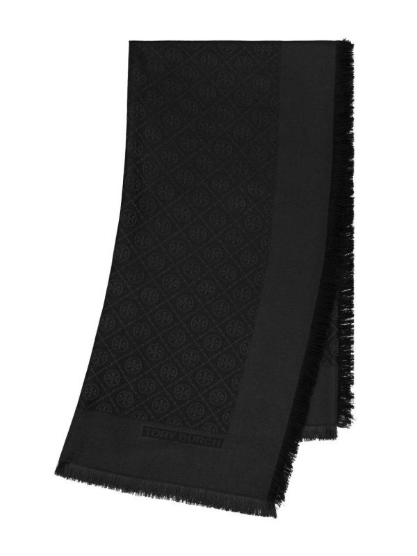 TORY BURCH: スカーフ online - スカーフ - 黒