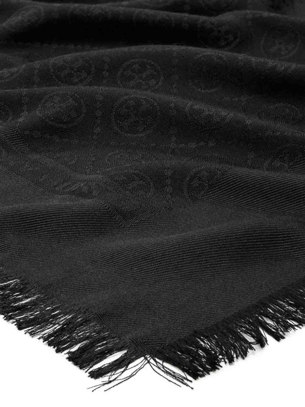 The Best Shops TORY BURCH: スカーフ - スカーフ - 黒