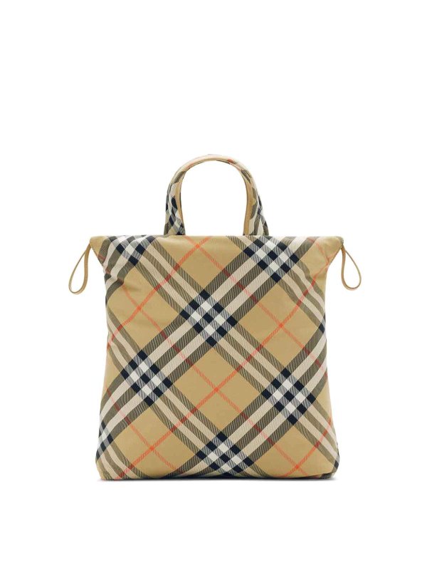 BURBERRY: Handtaschen - Shopper - Beige