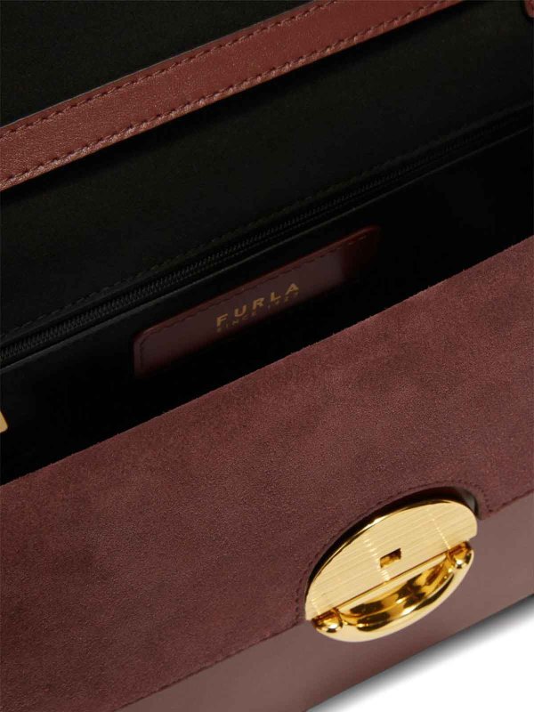 Schultertasche - Rot shop online: FURLA