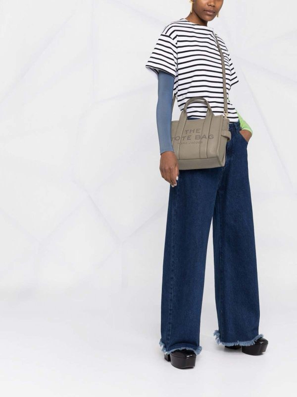 MARC JACOBS: totes bags online - The leather tote bag small