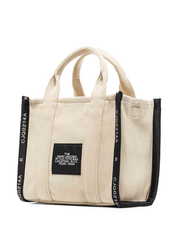 The jacquard tote bag small shop online: MARC JACOBS