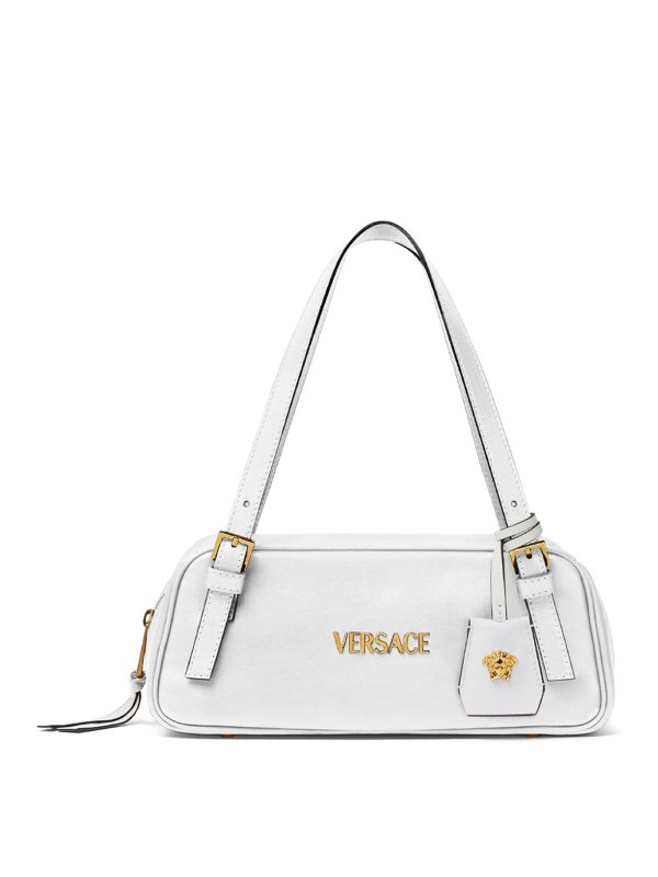 VERSACE: totes bags - Tag bowling shoulder bag