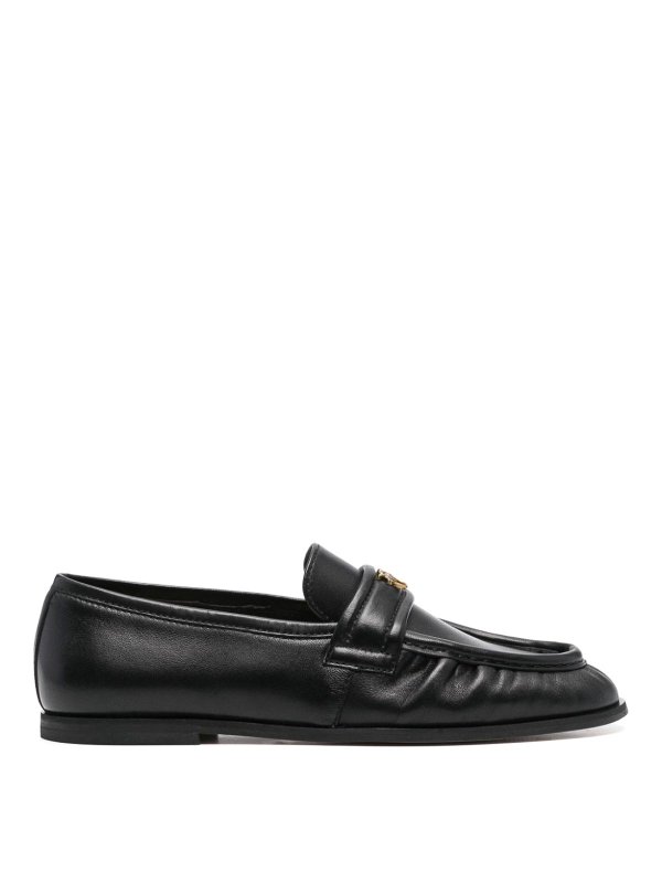 Pinko: Loafers & Slippers - Loafers with logo plaque