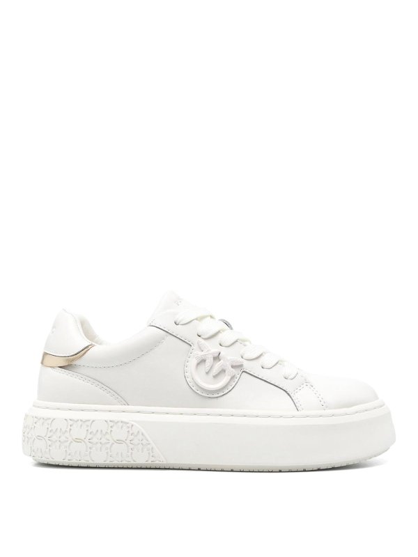 Pinko: Chaussures de sport - Baskets - Blanc