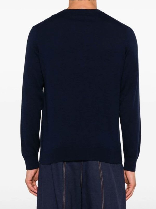 ETRO: U-Boot-Ausschnitt online - U-Boot-Pullover - Blau
