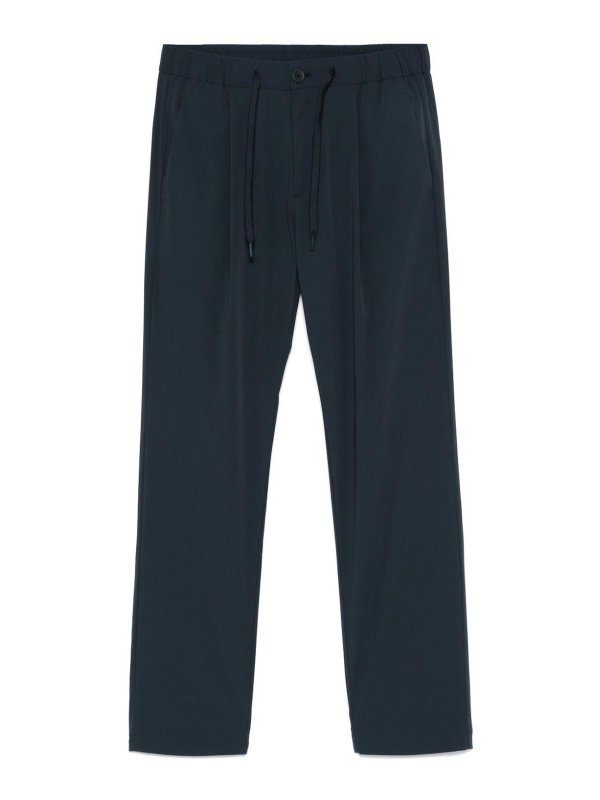 HERNO: casual trousers - Blue Pants