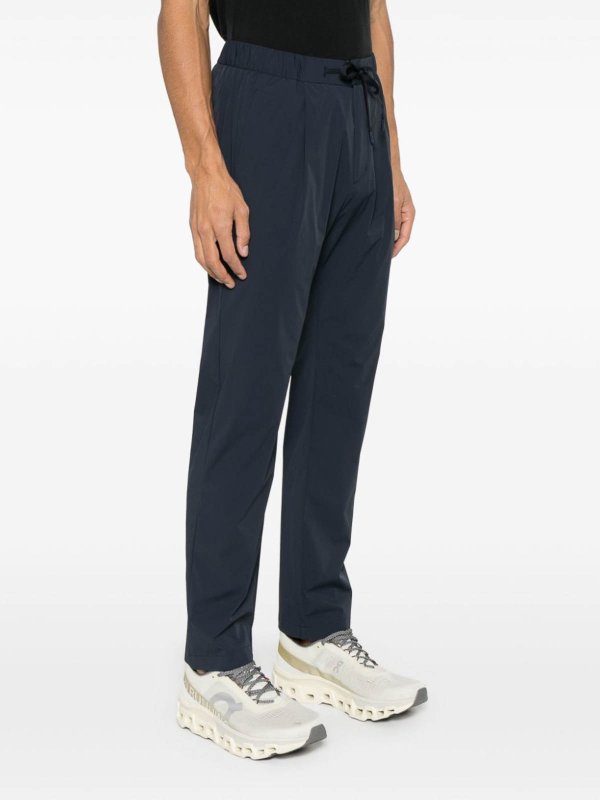 The Best Shops HERNO: casual trousers - Blue Pants