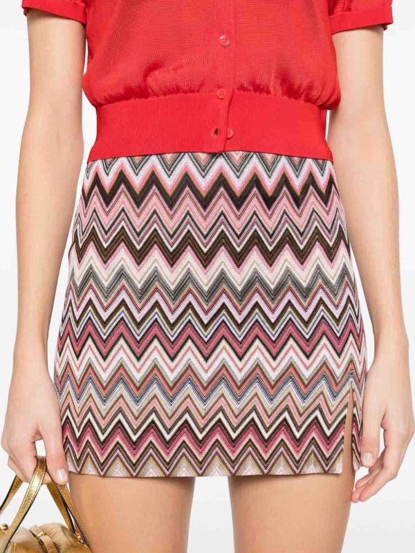 MISSONI buy online 膝丈/ミディスカート - マルチカラー