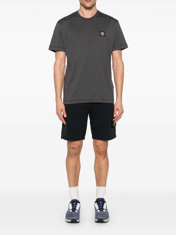 STONE ISLAND: Blouses online - Blouse - Noir