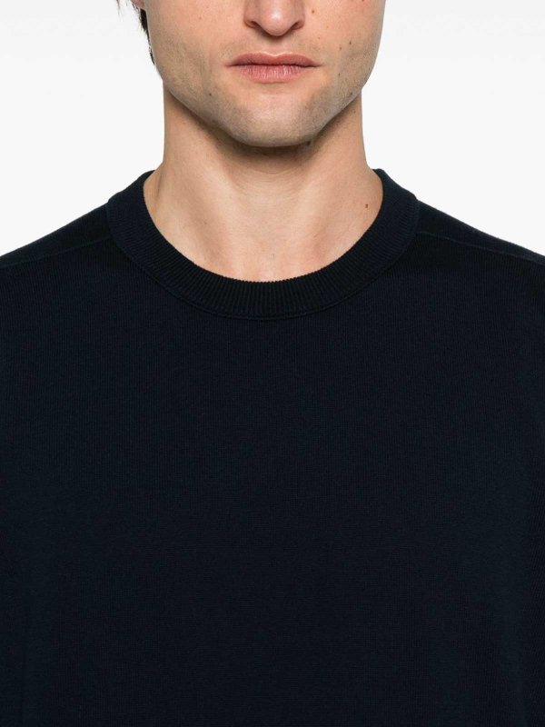 The Best Shops STONE ISLAND: U-Boot-Ausschnitt - U-Boot-Pullover - Grau