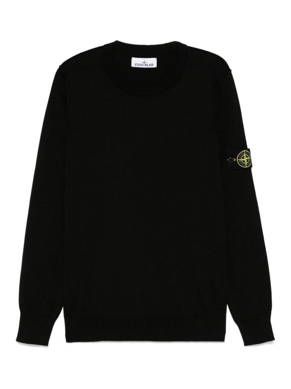 STONE ISLAND: U-Boot-Ausschnitt - U-Boot-Pullover - Grau