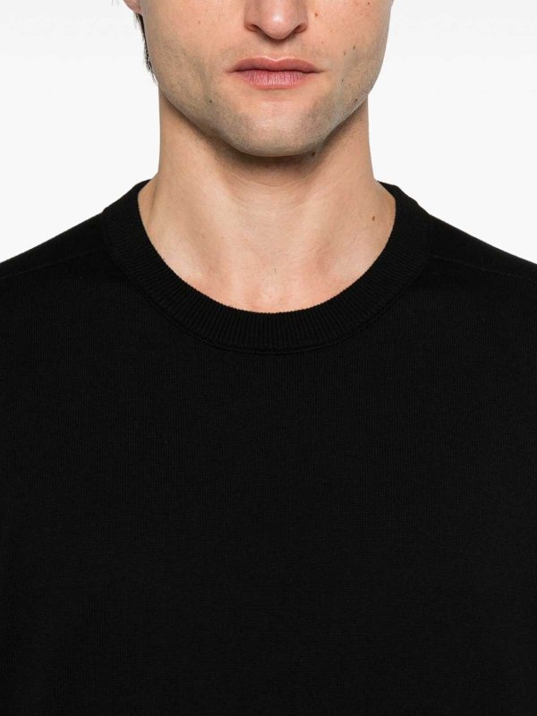 The Best Shops STONE ISLAND: U-Boot-Ausschnitt - U-Boot-Pullover - Grau