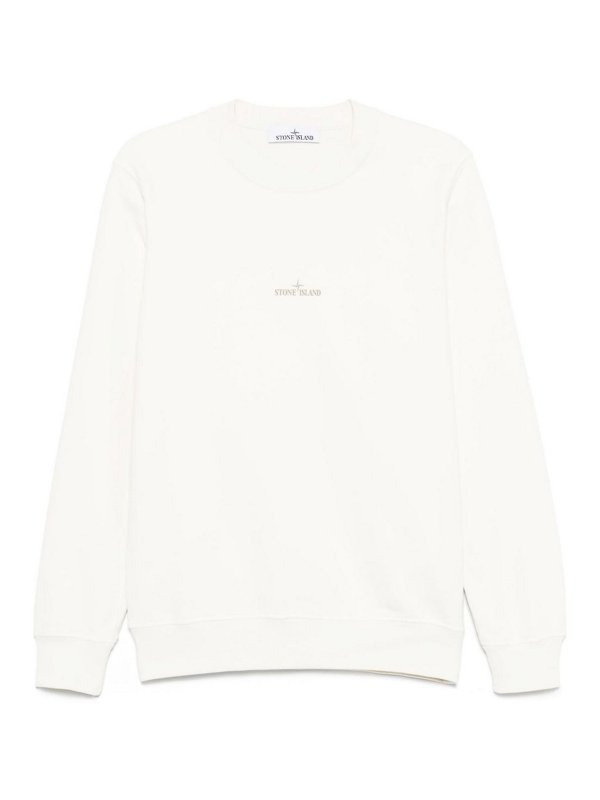 STONE ISLAND: Col bateau - Pull Col Bateau - Gris