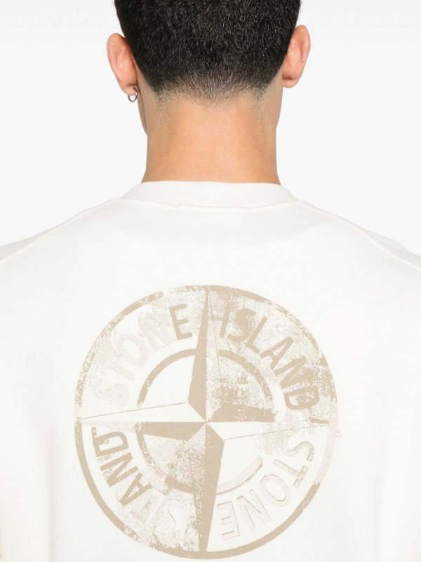 STONE ISLAND buy online Pull Col Bateau - Gris