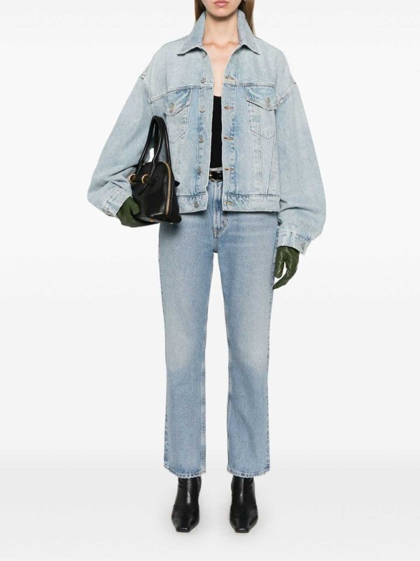 デニムジャケット - ライトウォッシュ shop online: AGOLDE