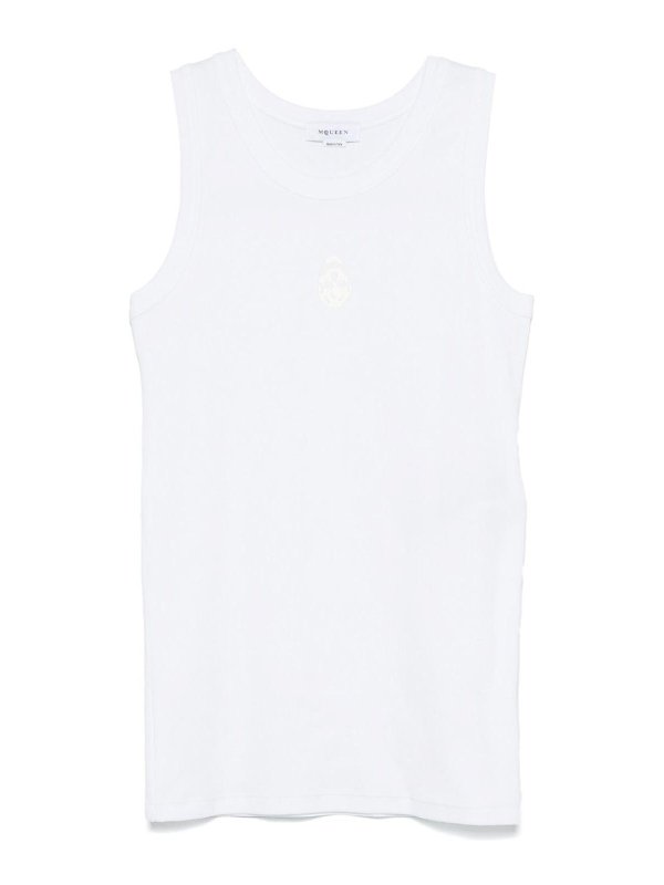 ALEXANDER MCQUEEN: Blouses - Blouse - Blanc