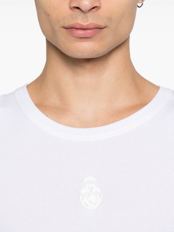 Blouse - Blanc shop online: ALEXANDER MCQUEEN