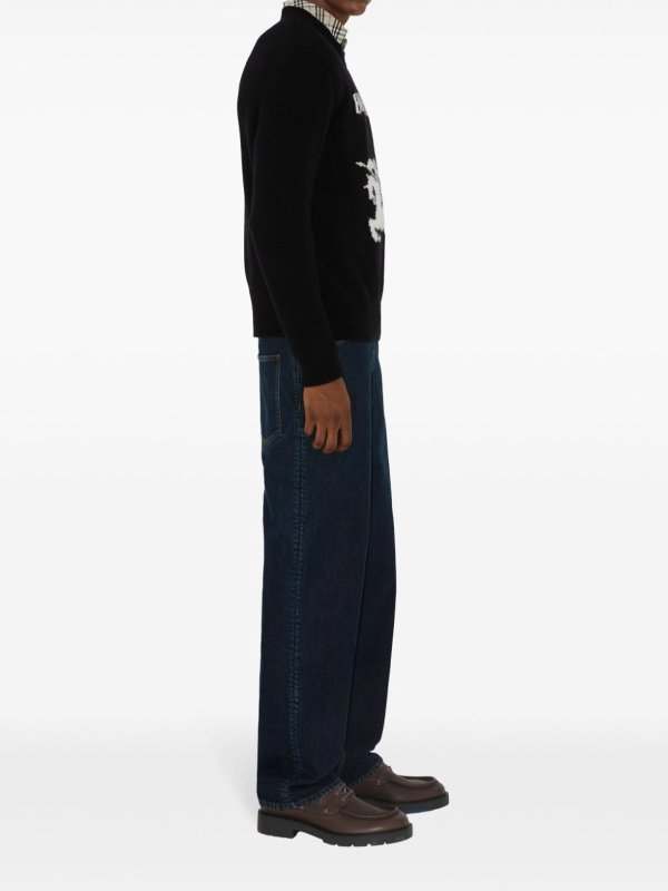 The Best Shops BURBERRY: boat necks - Black shirt