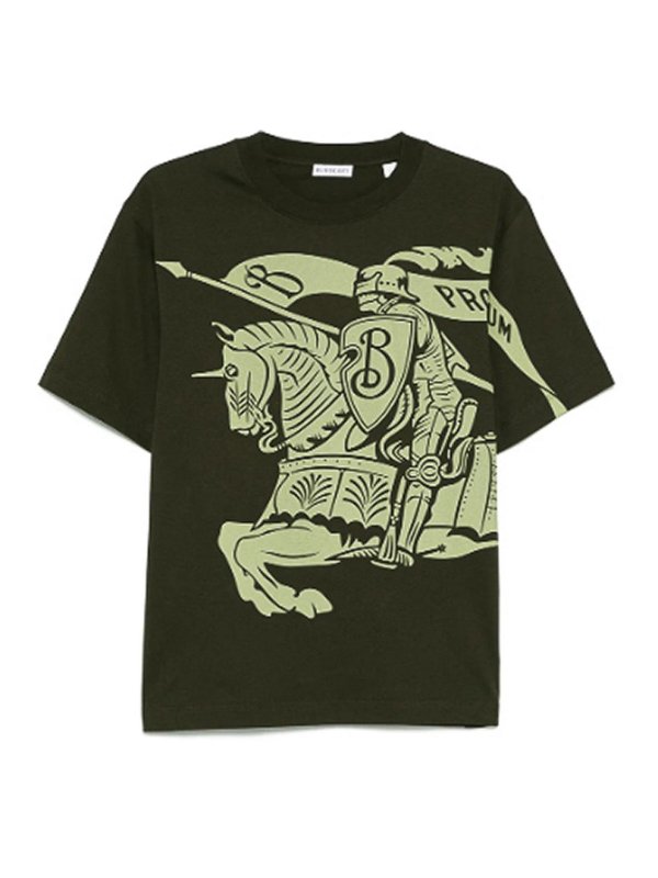 BURBERRY: Camisetas - Camiseta - Verde