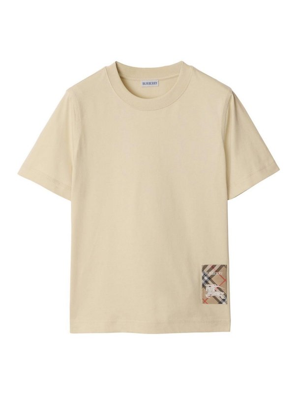 BURBERRY: t-shirts - Nutmeg T-shirt