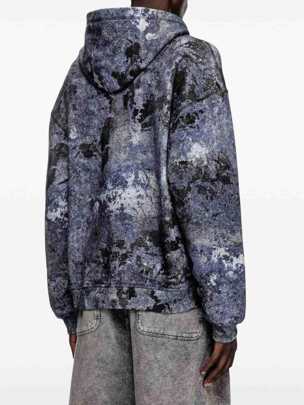 U-Boot-Pullover - Blau shop online: DIESEL