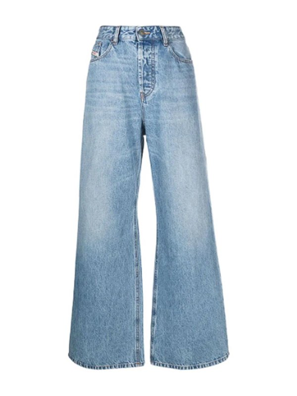 DIESEL: ブーツカットジーンズ - ブーツカットジーンズ - ブルー