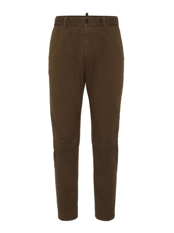 DSQUARED2: Pantalones casual - Pantalón Casual - Marrón