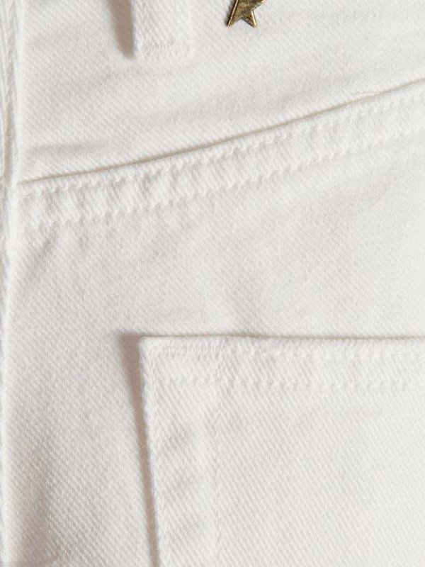 GOLDEN GOOSE: Jeans évasés online - Jean Bootcut - Bleu