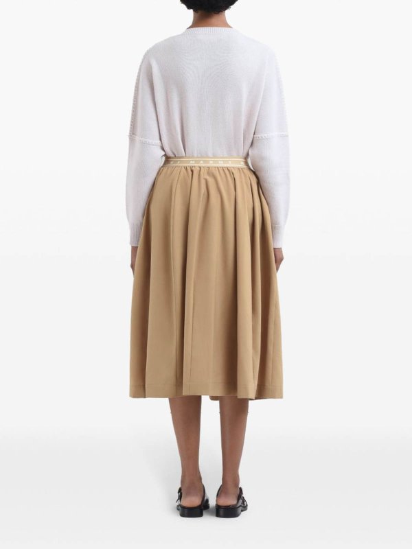 Midirock - Beige shop online: Marni