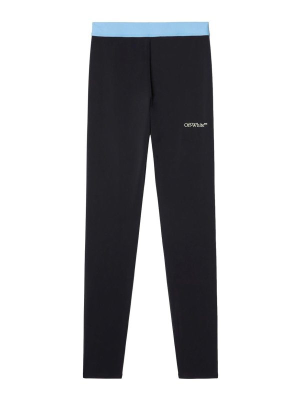 OFF-WHITE: カジュアルトラウザー - カジュアルパンツ - 黒