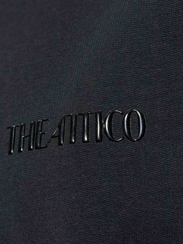 The Attico buy online Knielanges Kleid - Schwarz