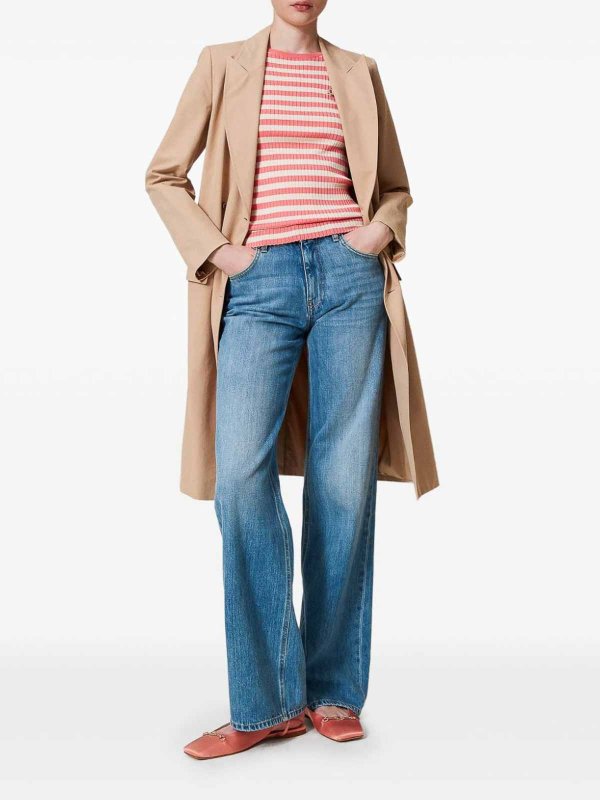 TWINSET: jeans bootcut online - Jeans Denim