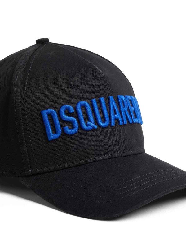 The Best Shops DSQUARED2: cappelli - Cappello blu e nero