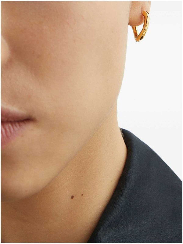 Pendientes - Dorado shop online: JIL SANDER