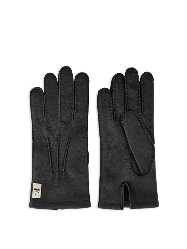 FERRAGAMO: Gants - Gants - Noir