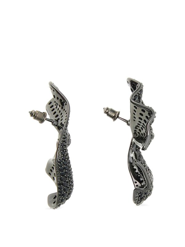 FERRAGAMO: Ohrringe online - Ohrring - Schwarz