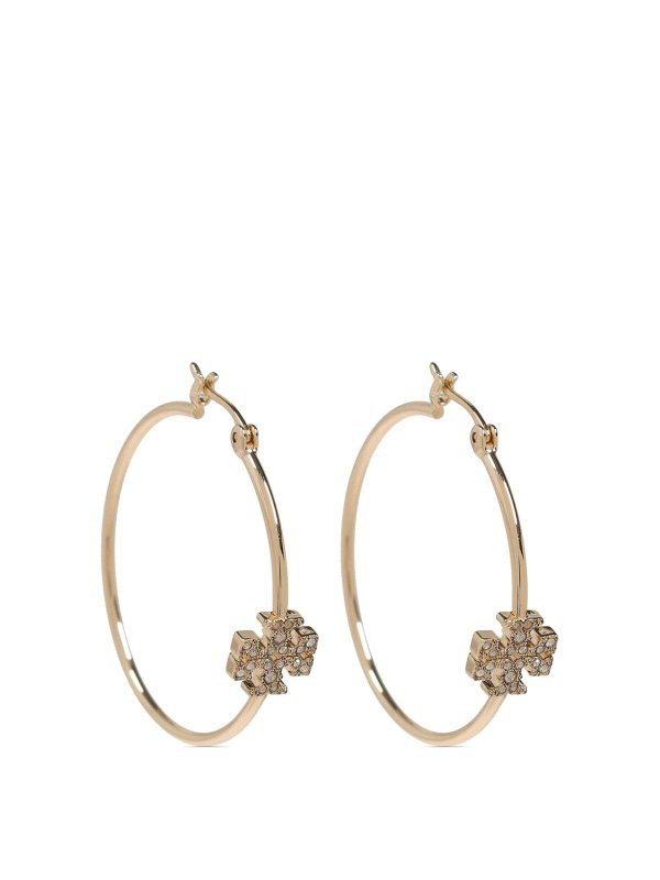 TORY BURCH: Pendientes - Pendientes - Dorado