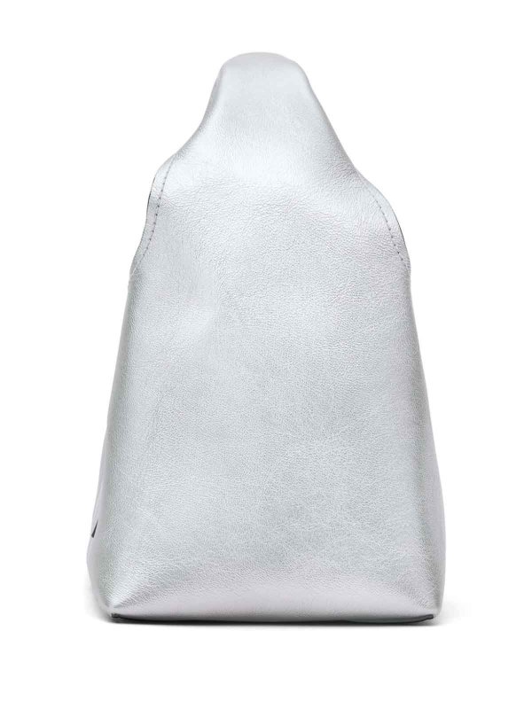 The Best Shops MARC JACOBS: totes bags - Silver Leather bag