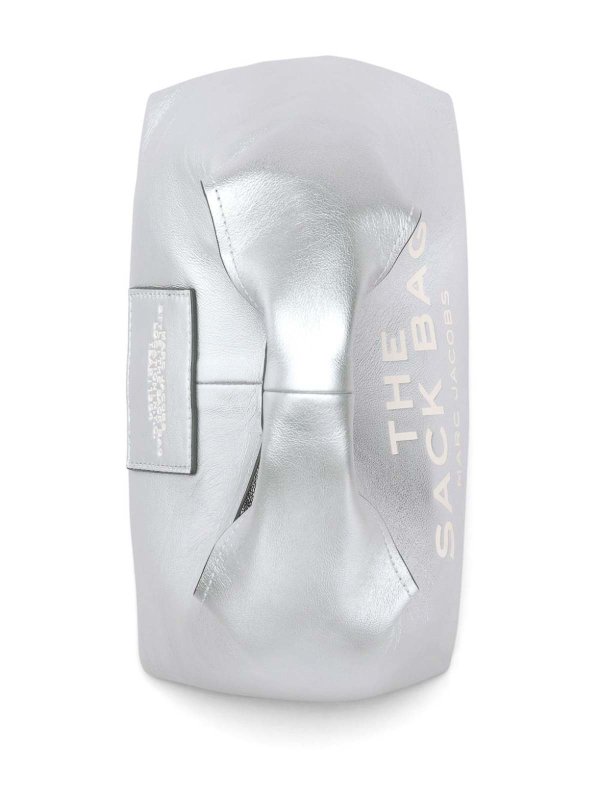 Silver Leather bag shop online: MARC JACOBS