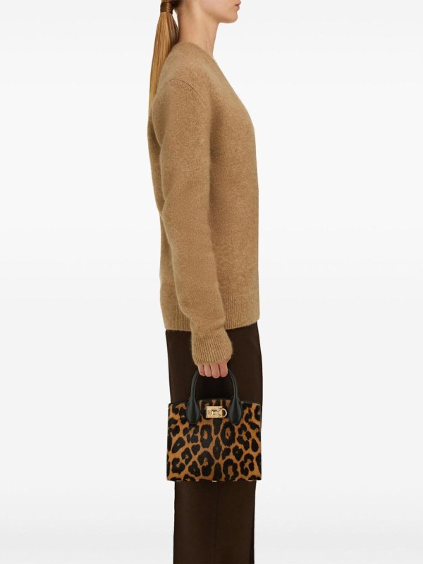 トートバッグ - 黒 shop online: FERRAGAMO