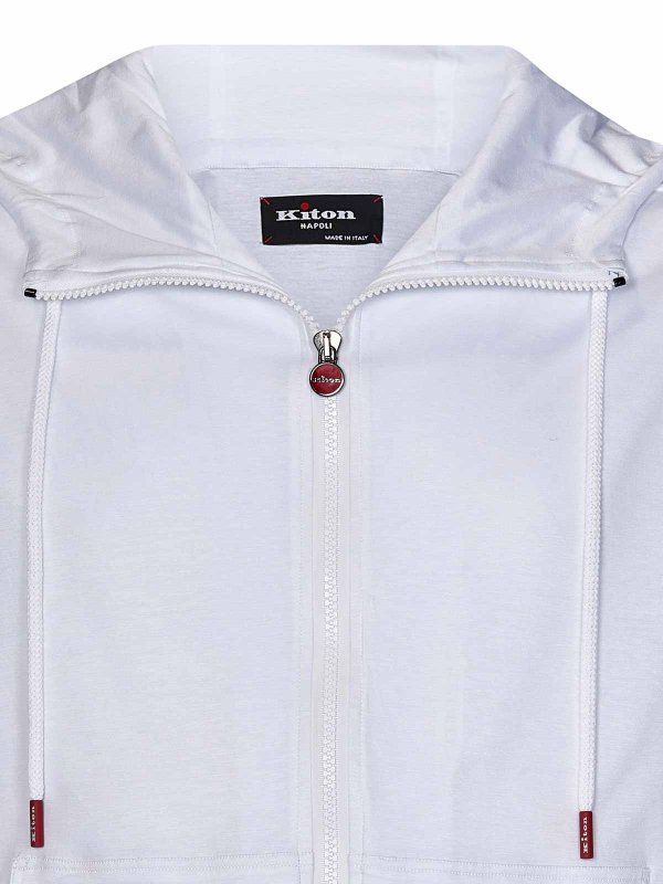 The Best Shops KITON: Sudaderas y suéteres - Sudadera - Blanco