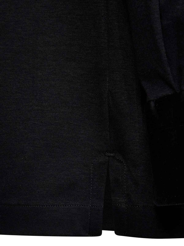 The Best Shops KITON: ポロシャツ - ポロシャツ - 黒