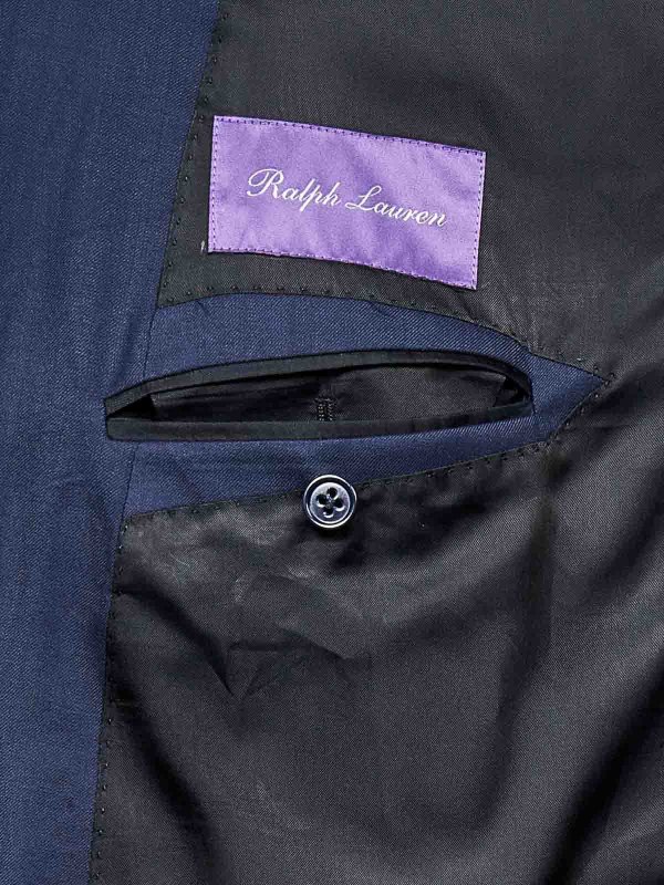 The Best Shops RALPH LAUREN: blazers - Double-Breasted Blazer With Gold Buttons