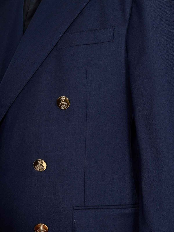Double-Breasted Blazer With Gold Buttons shop online: RALPH LAUREN